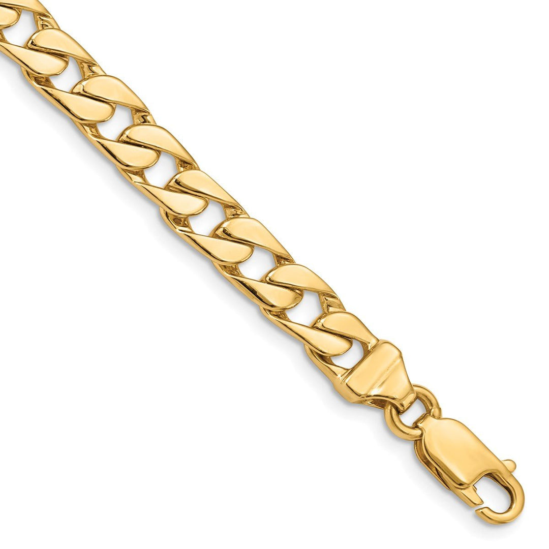 Gold 6.5mm Fancy Bracelet, 1"