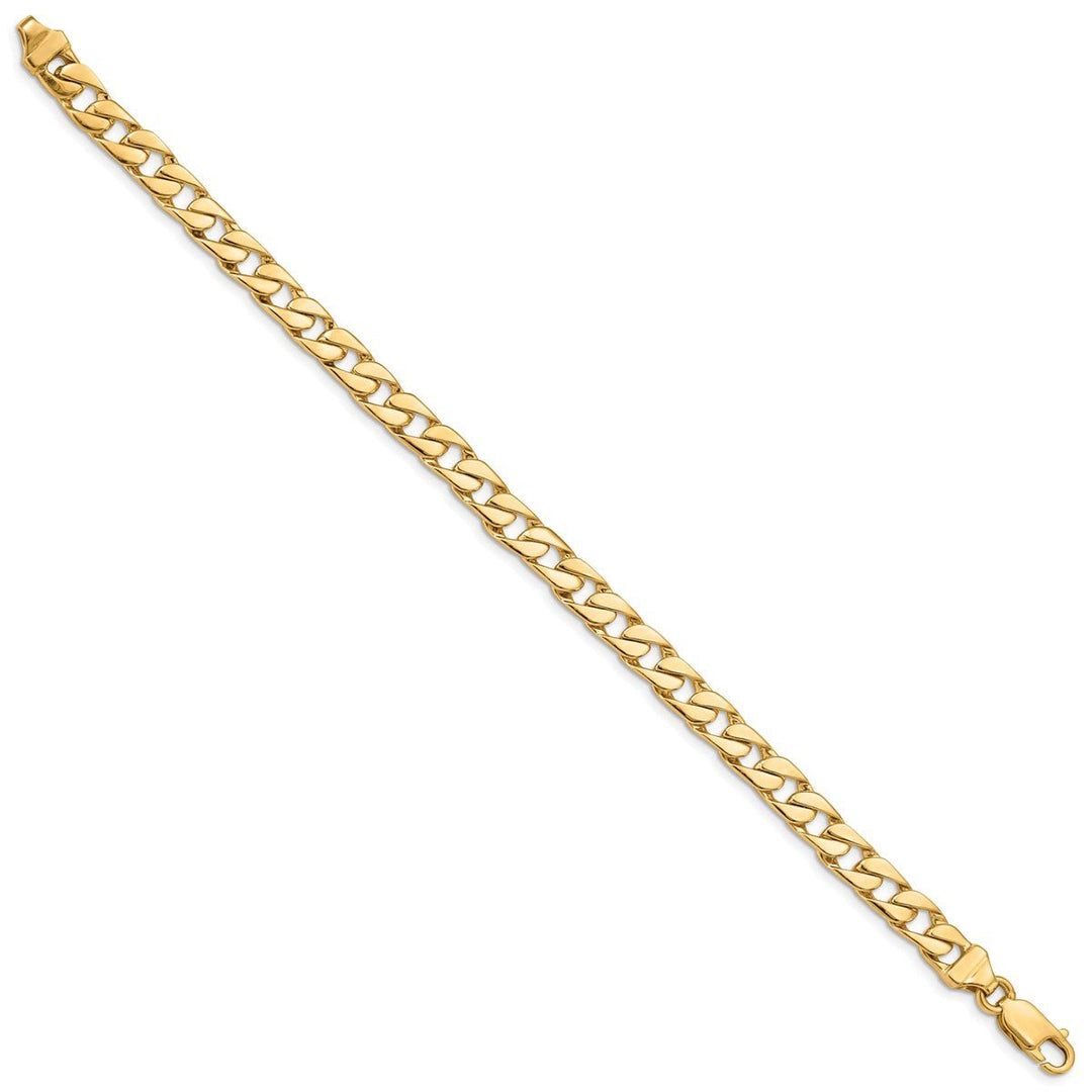 Gold 6.5mm Fancy Bracelet, 1