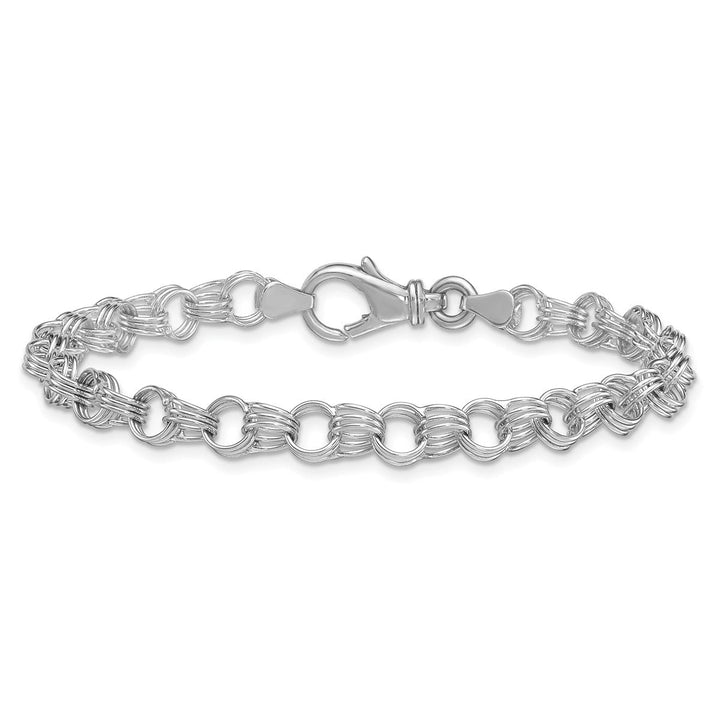 Gold 6.5mm Link, Other Bracelet, 7" - Bracelet - Design Jewellers Edmonton
