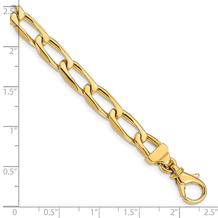 Gold 6.5mm Open Link Chain, 18" - Chain - Design Jewellers Edmonton