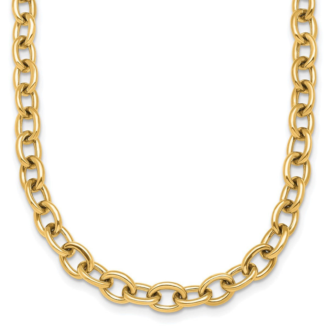 Gold 6.5mm Open Link Chain