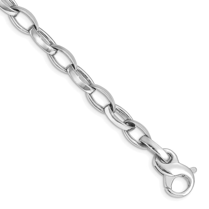 Gold 6.6mm Fancy Chain, 1" - Chain - Design Jewellers Edmonton