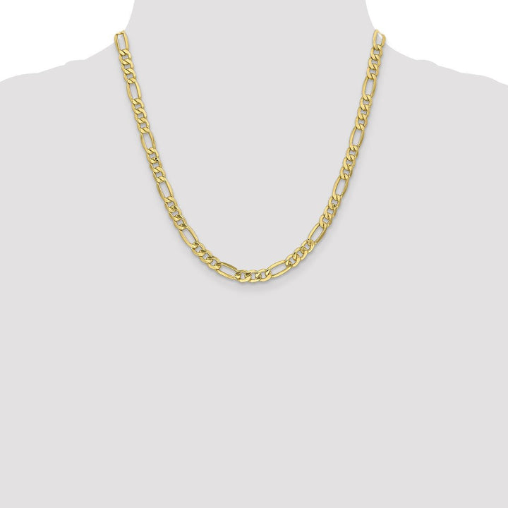 Gold 6.6mm Figaro Chain, 20" - Chain - Design Jewellers Edmonton