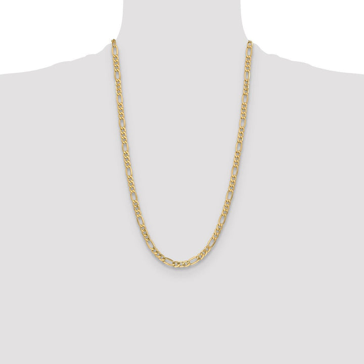 Gold 6.6mm Figaro Chain, 26" - Chain - Design Jewellers Edmonton