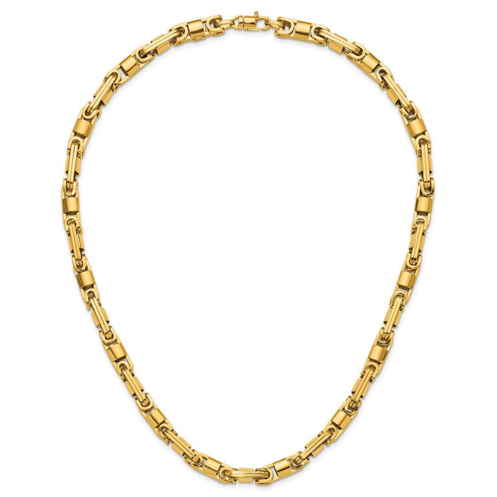 Gold 6.75mm Byzantine Necklace, 20" - Necklace - Design Jewellers Edmonton