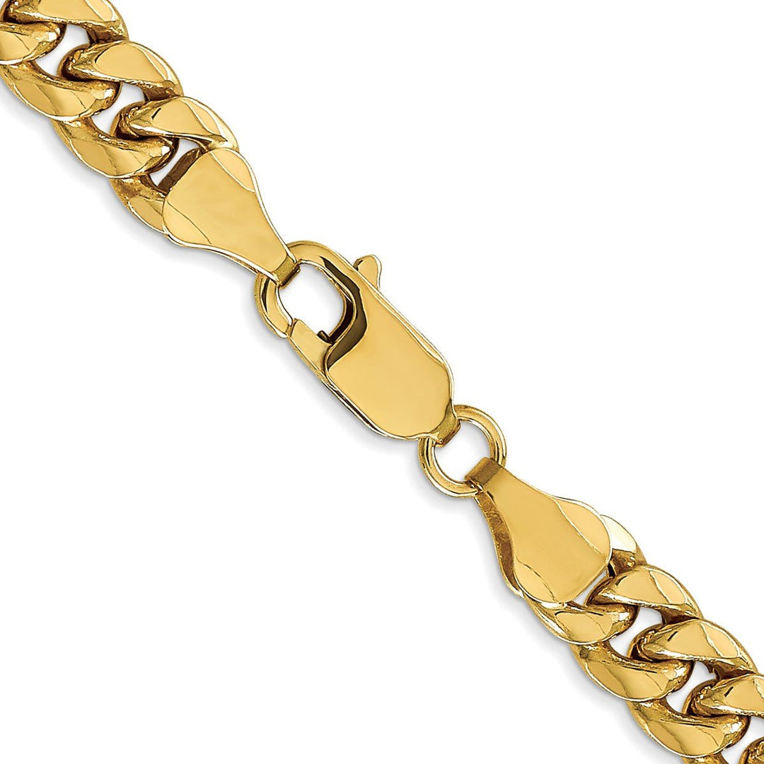Gold 6.75mm Cuban Chain, 24