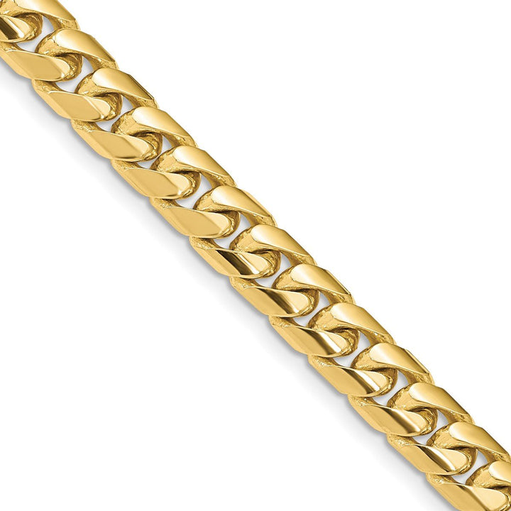 Gold 6.75mm Cuban Chain, 26" - Chain - Design Jewellers Edmonton
