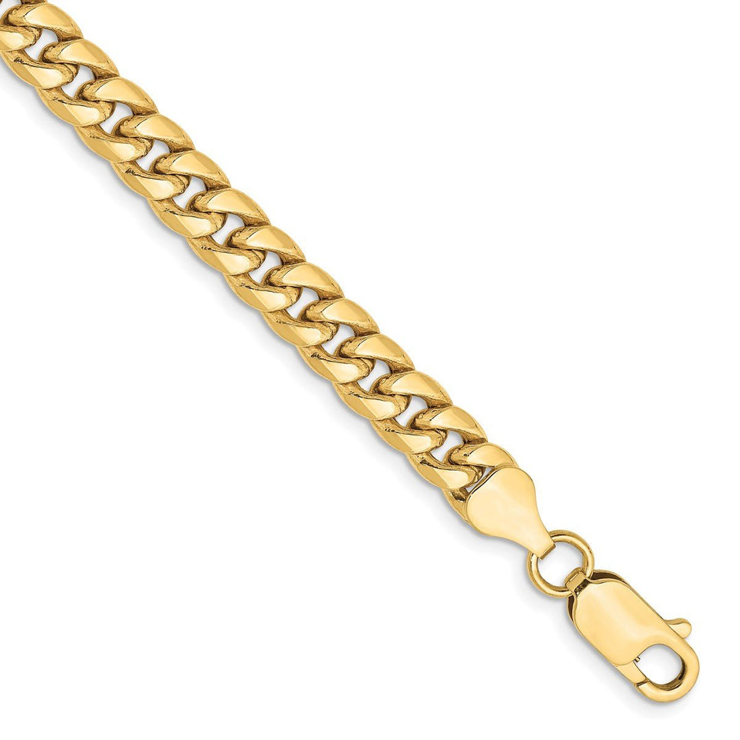 Gold 6.75mm Cuban Chain, 8"