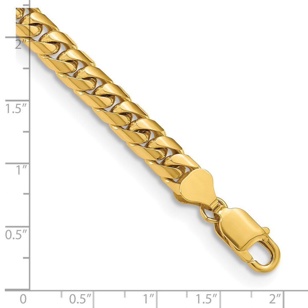 Gold 6.75mm Cuban Chain, 8.5