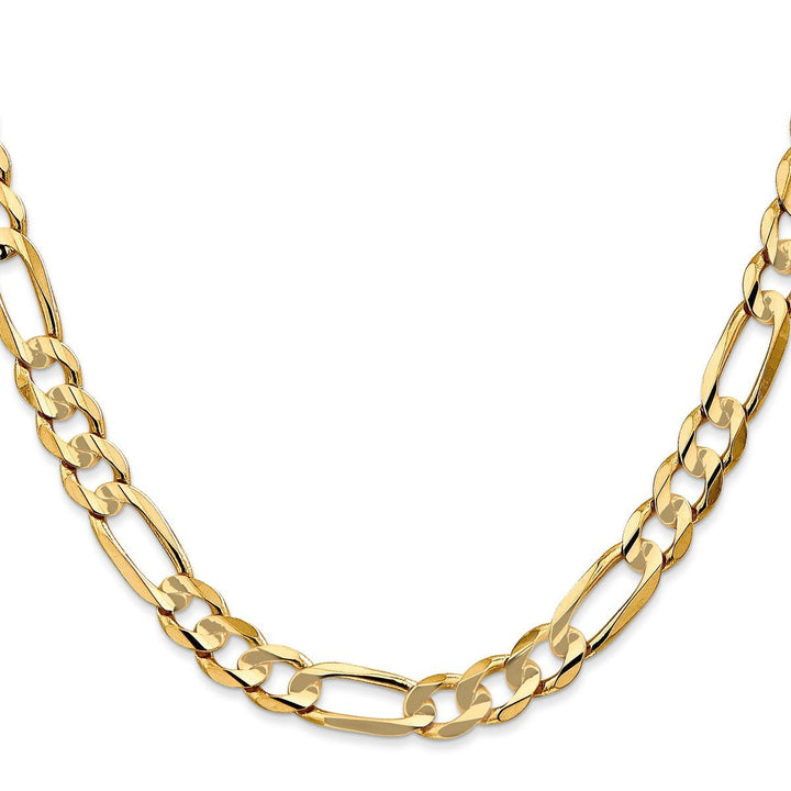 Gold 6.75mm Figaro Chain, 18" - Chain - Design Jewellers Edmonton