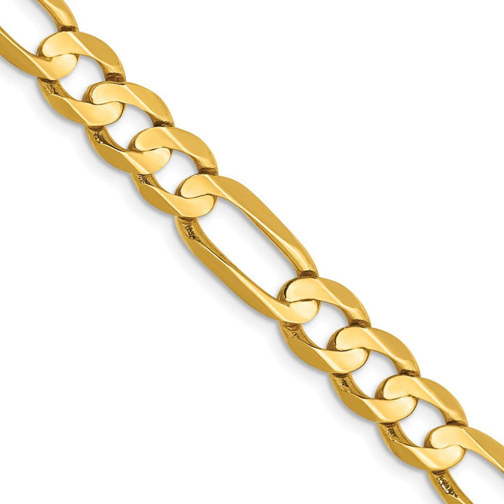 Gold 6.75mm Figaro Chain, 22" - Chain - Design Jewellers Edmonton