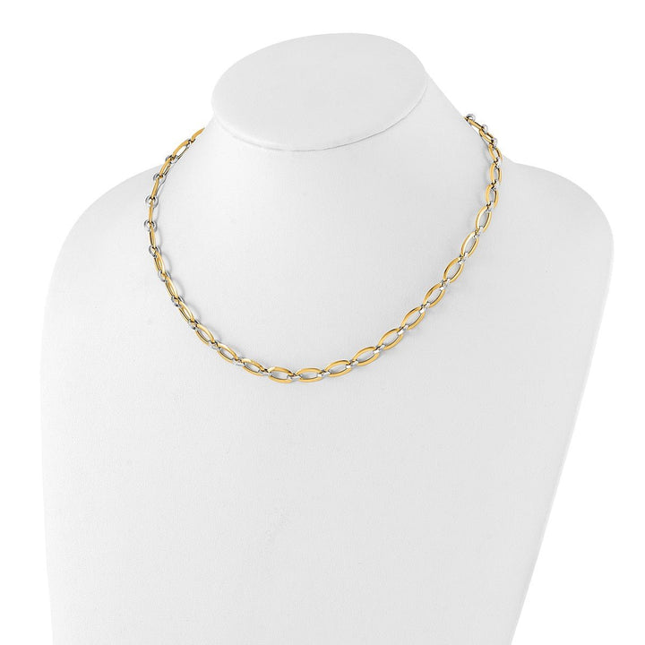 Gold 6.79mm Link, Other Necklace, 18" - Necklace - Design Jewellers Edmonton