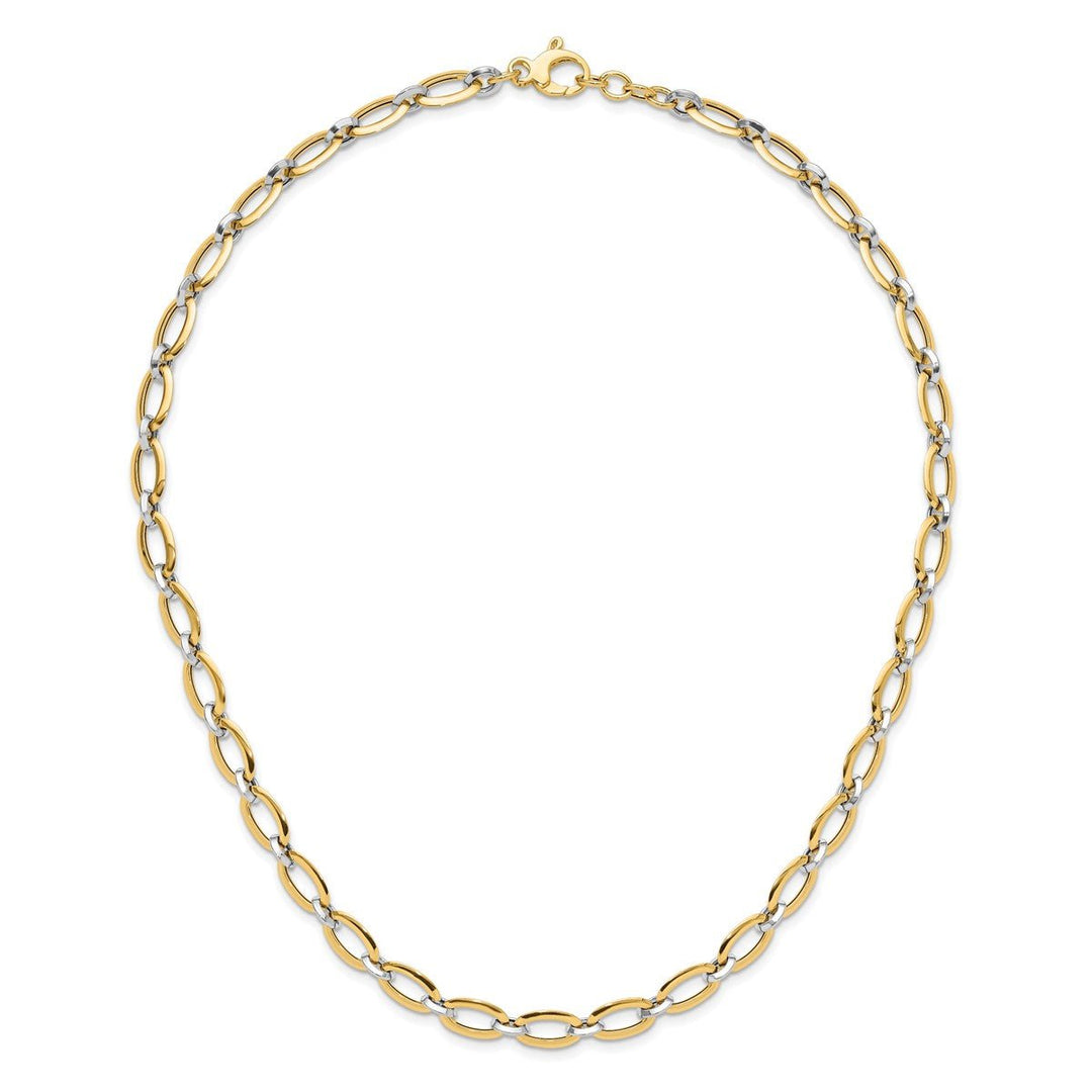Gold 6.79mm Link, Other Necklace, 18