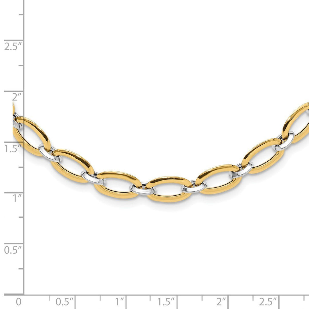 Gold 6.79mm Link, Other Necklace, 18