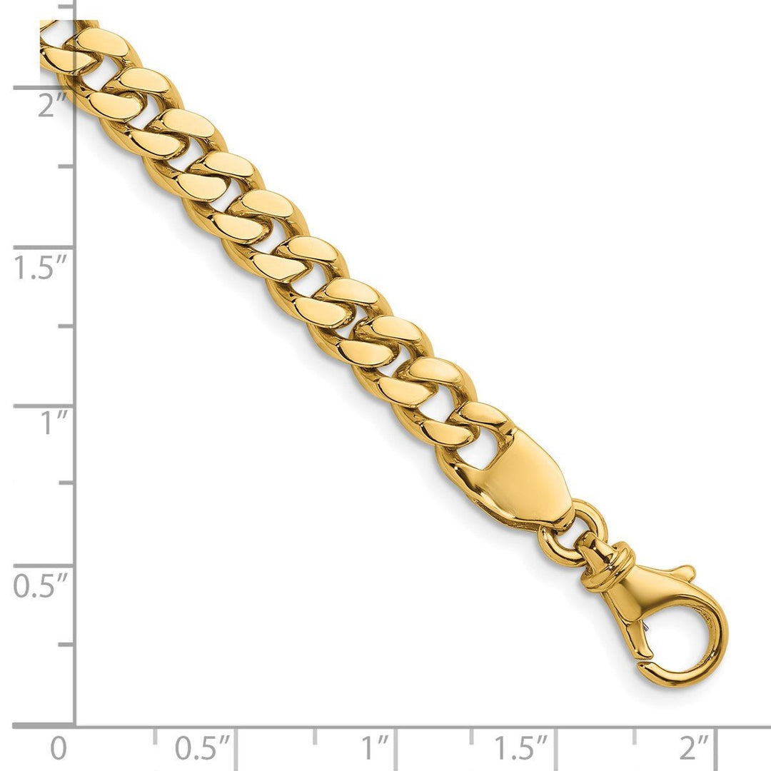 Gold 6.7mm Curb Chain, 20