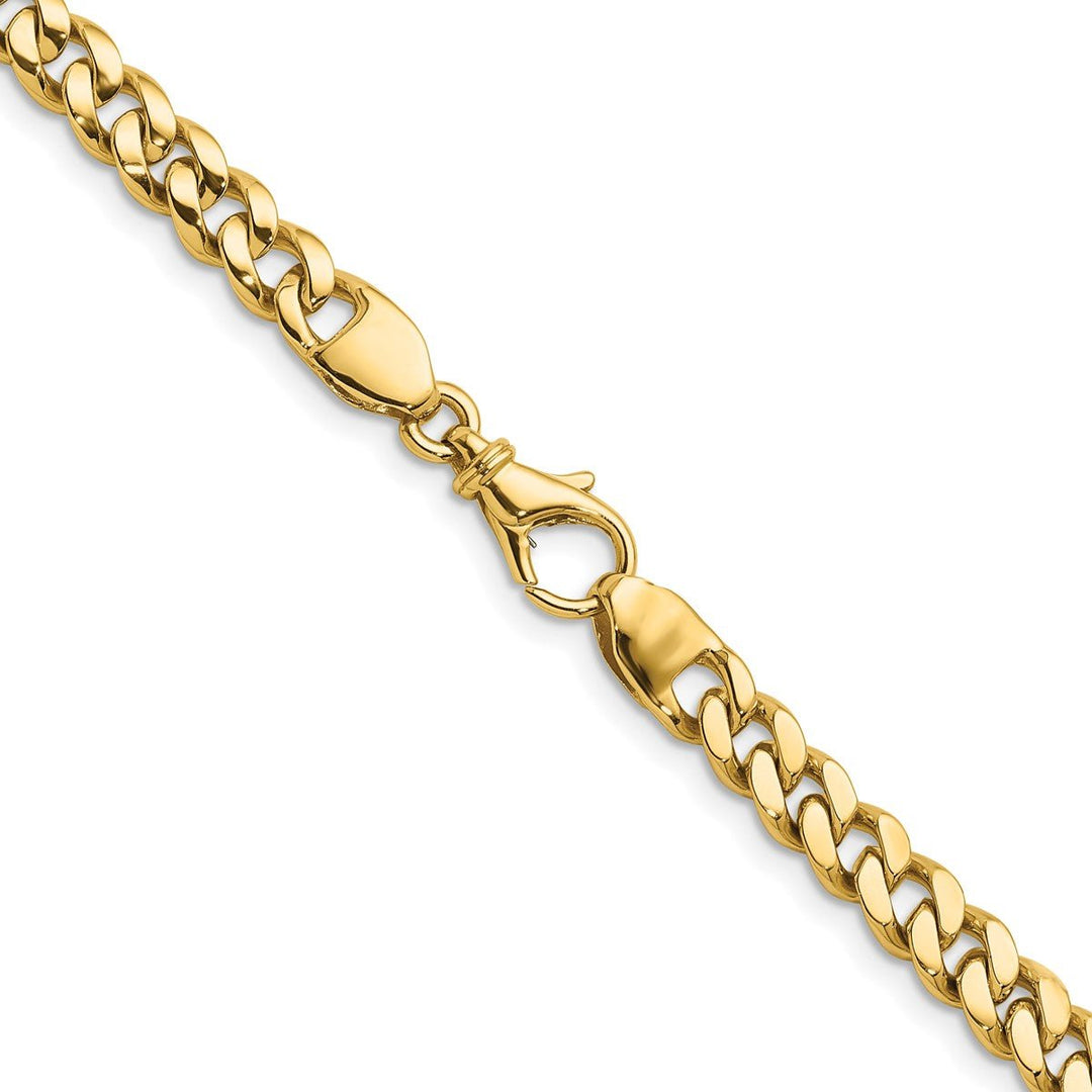 Gold 6.7mm Curb Chain, 20