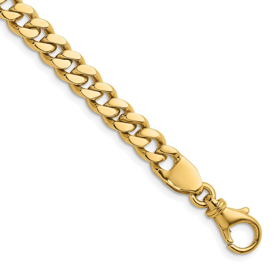 Gold 6.7mm Curb Chain