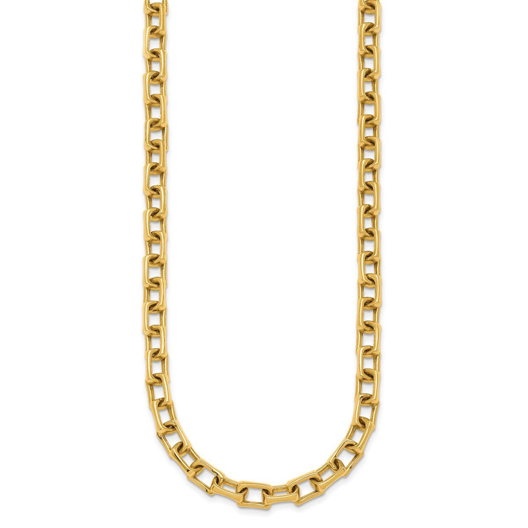 Gold 6.85mm Link, Other Necklace, 18
