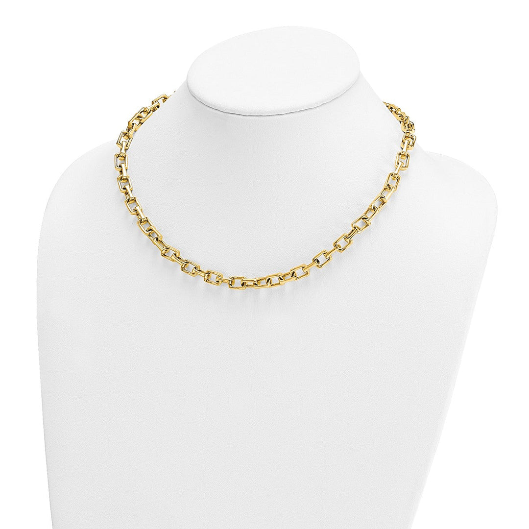 Gold 6.85mm Link, Other Necklace, 18