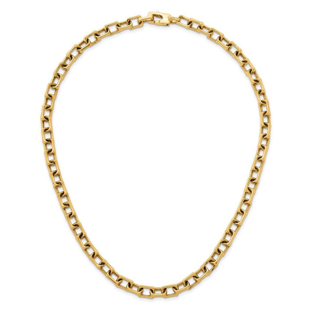 Gold 6.85mm Link, Other Necklace, 18