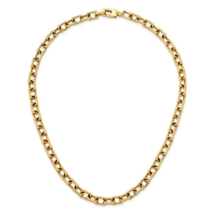Gold 6.85mm Link, Other Necklace, 18" - Necklace - Design Jewellers Edmonton