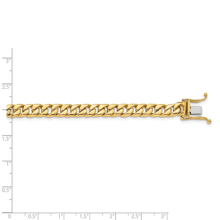Gold 6.8mm Curb Chain, 1" - Chain - Design Jewellers Edmonton