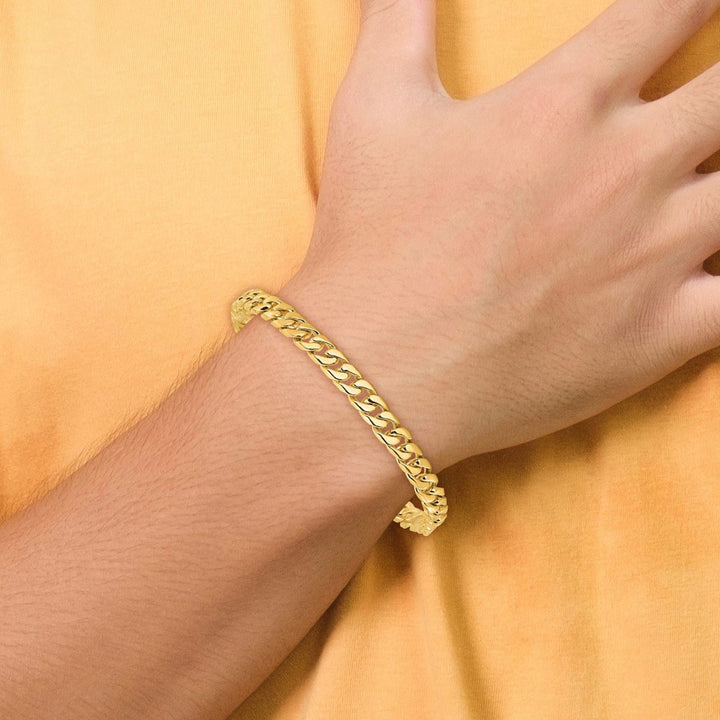 Gold 6.8mm Curb Chain, 20" - Chain - Design Jewellers Edmonton