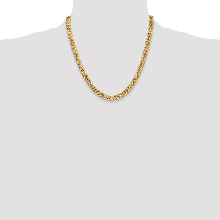 Gold 6mm Cuban Chain, 20" - Chain - Design Jewellers Edmonton