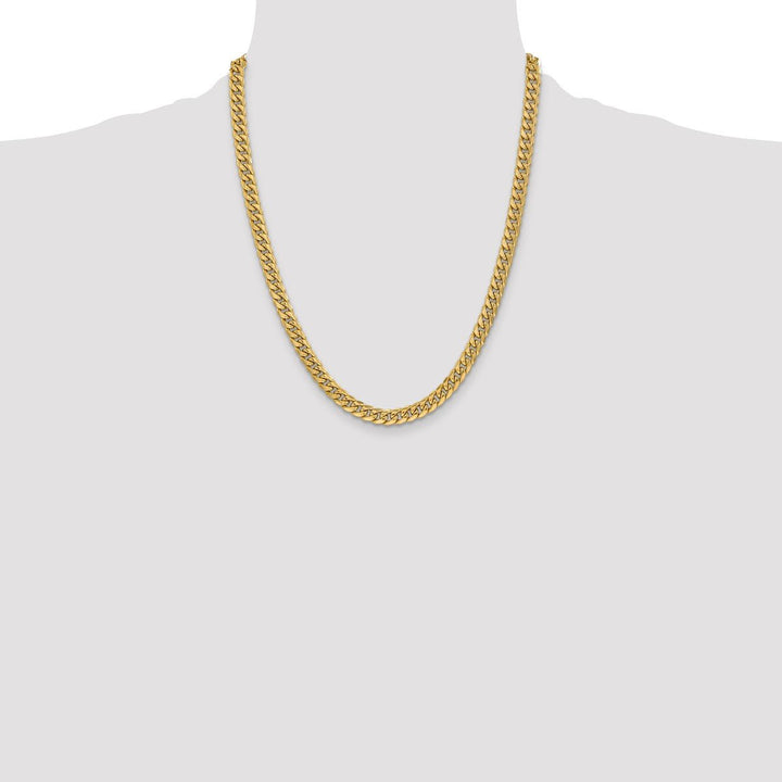 Gold 6mm Cuban Chain, 22" - Chain - Design Jewellers Edmonton