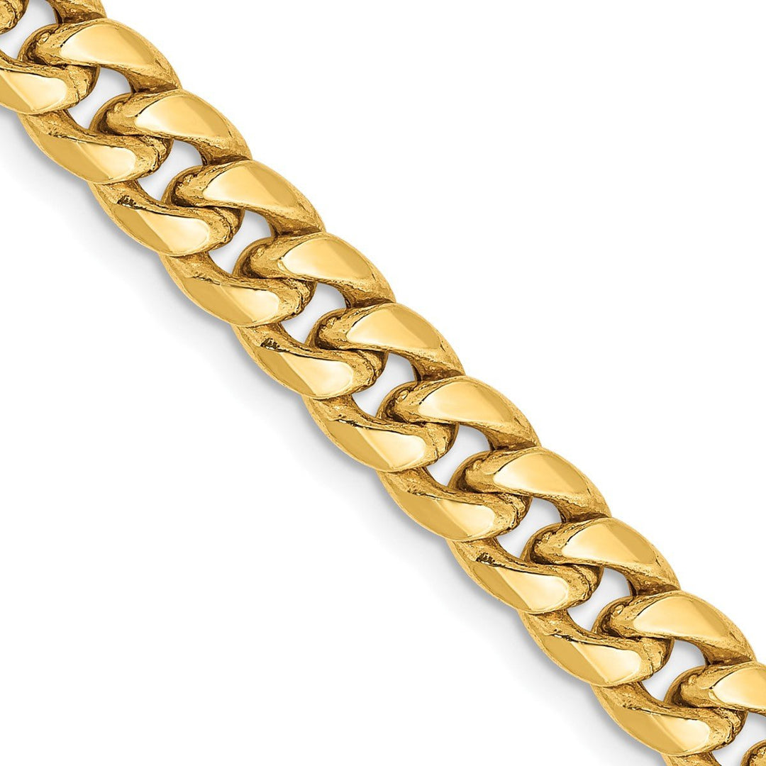 Gold 6mm Cuban Chain, 22"