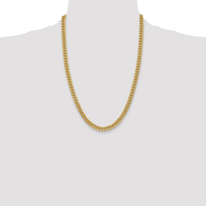 Gold 6mm Cuban Chain, 24" - Chain - Design Jewellers Edmonton