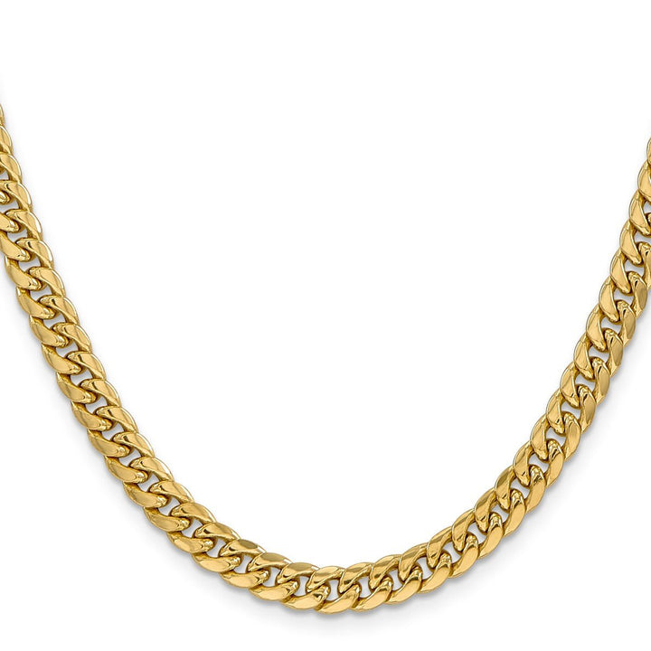 Gold 6mm Cuban Chain, 26" - Chain - Design Jewellers Edmonton