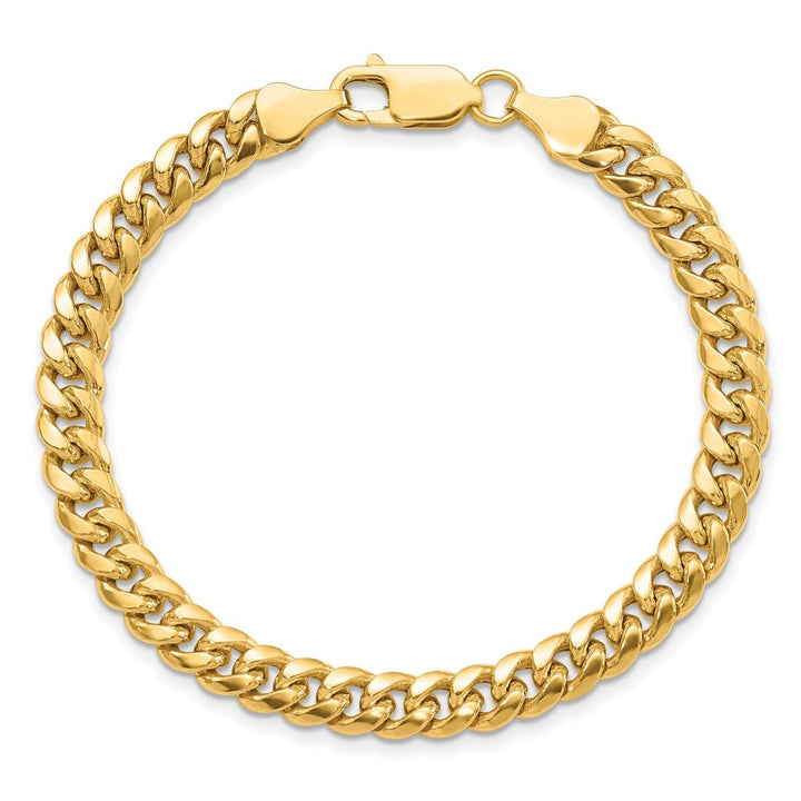 Gold 6mm Cuban Chain, 7" - Chain - Design Jewellers Edmonton