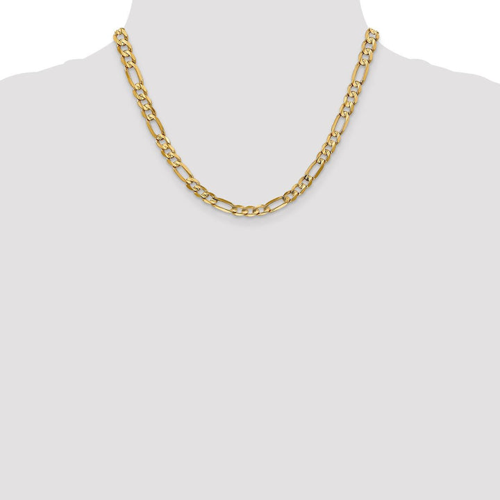 Gold 6mm Figaro Chain, 18" - Chain - Design Jewellers Edmonton