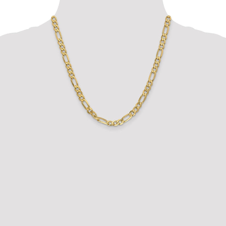 Gold 6mm Figaro Chain, 20" - Chain - Design Jewellers Edmonton