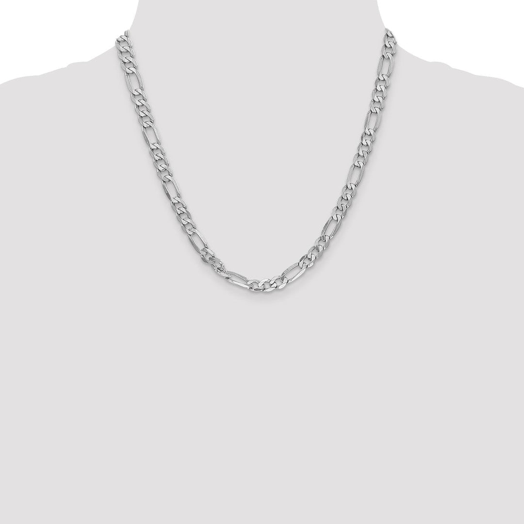 Gold 6mm Figaro Chain, 20
