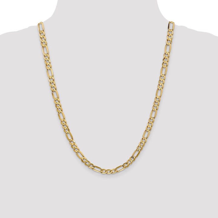 Gold 6mm Figaro Chain, 24" - Chain - Design Jewellers Edmonton