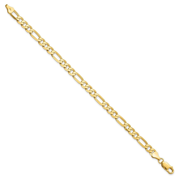 Gold 6mm Figaro Chain, 7" - Chain - Design Jewellers Edmonton