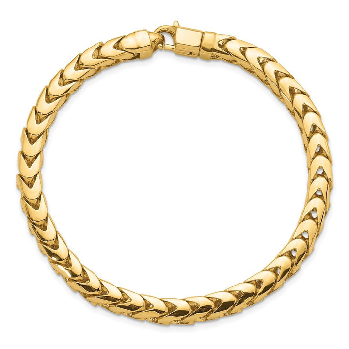 Gold 6mm Franco Chain, 8" - Chain - Design Jewellers Edmonton