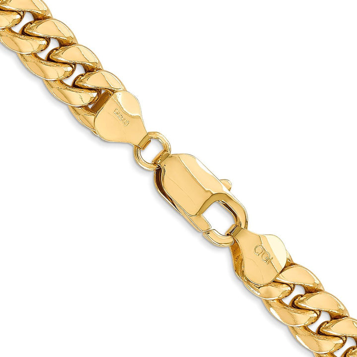 Gold 7.3mm Cuban Chain, 22" - Chain - Design Jewellers Edmonton