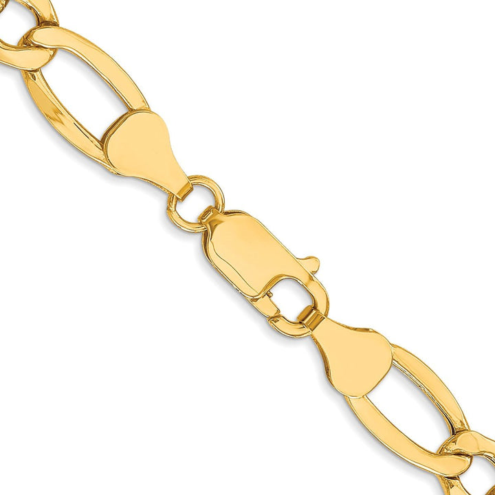 Gold 7.3mm Figaro Chain, 20" - Chain - Design Jewellers Edmonton