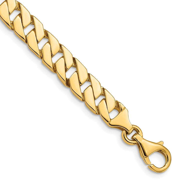 Gold 7.4mm Fancy Chain, 1" - Chain - Design Jewellers Edmonton