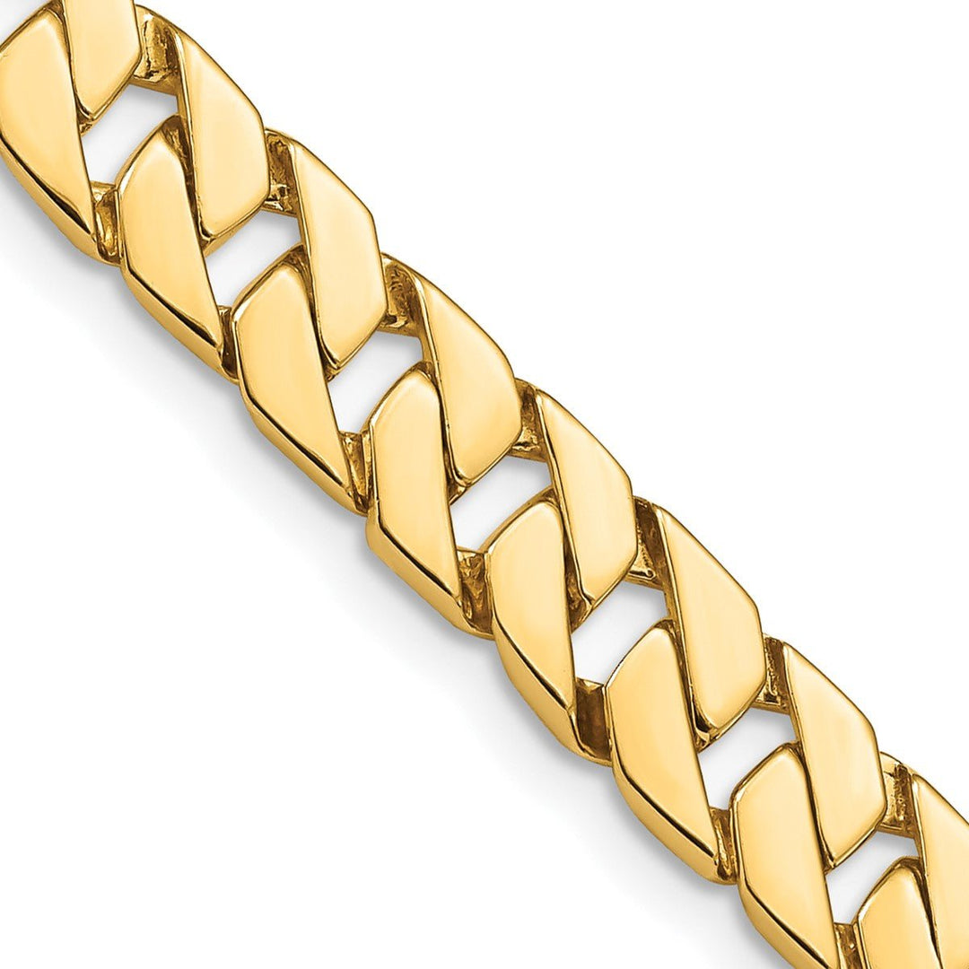 Gold 7.4mm Other Chains Chain, 18"