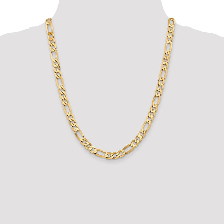 Gold 7.5mm Figaro Chain, 20" - Chain - Design Jewellers Edmonton