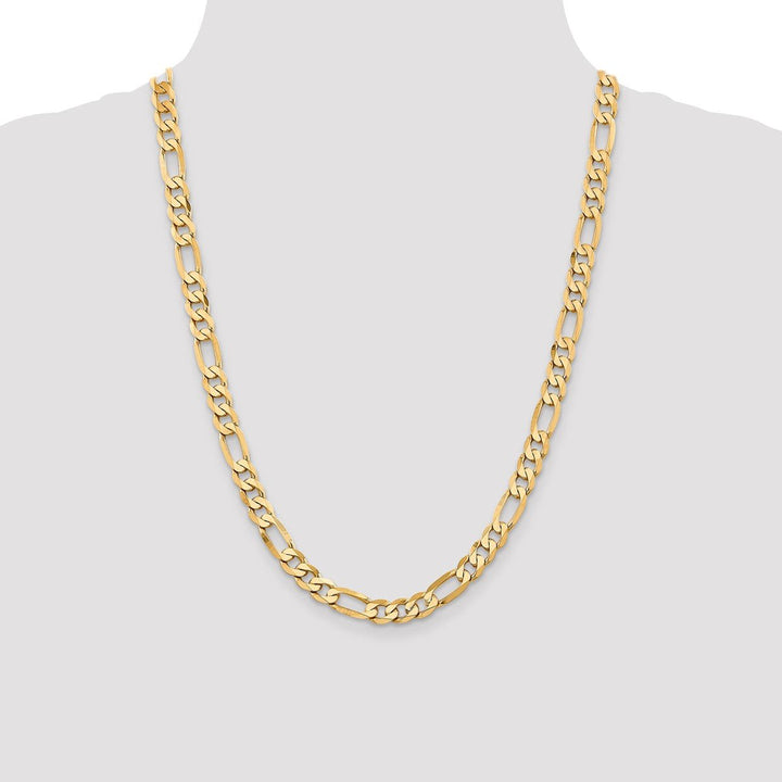 Gold 7.5mm Figaro Chain, 24" - Chain - Design Jewellers Edmonton