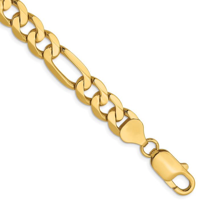 Gold 7.5mm Figaro Chain, 9" - Chain - Design Jewellers Edmonton