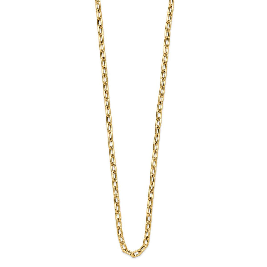Gold 7.5mm Link, Other Necklace, 18