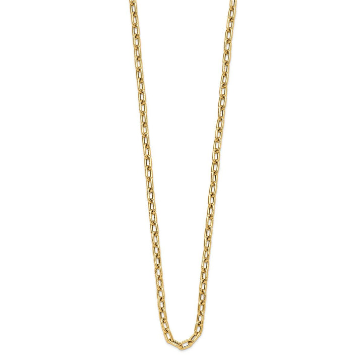Gold 7.5mm Link, Other Necklace, 18" - Necklace - Design Jewellers Edmonton