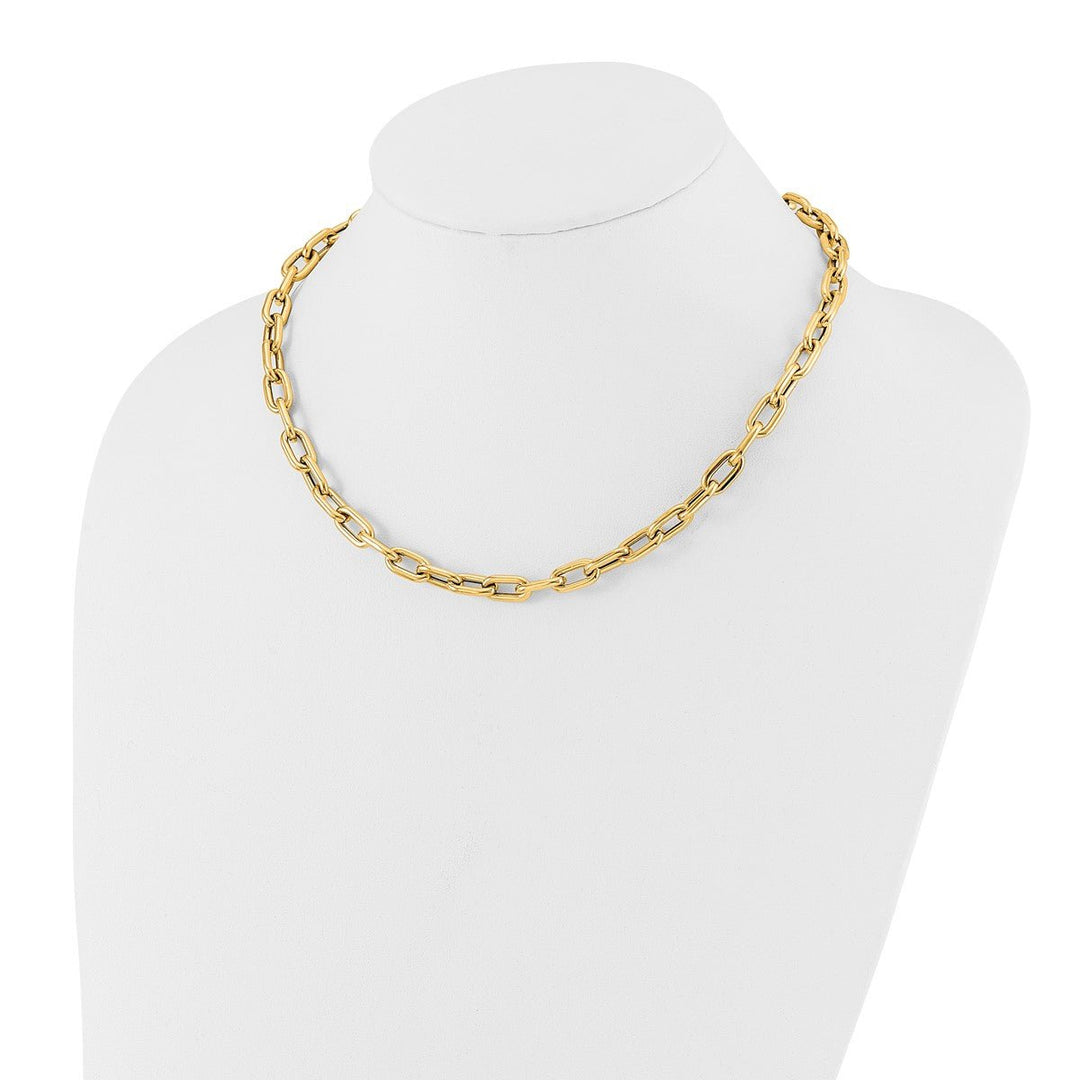Gold 7.5mm Link, Other Necklace, 18