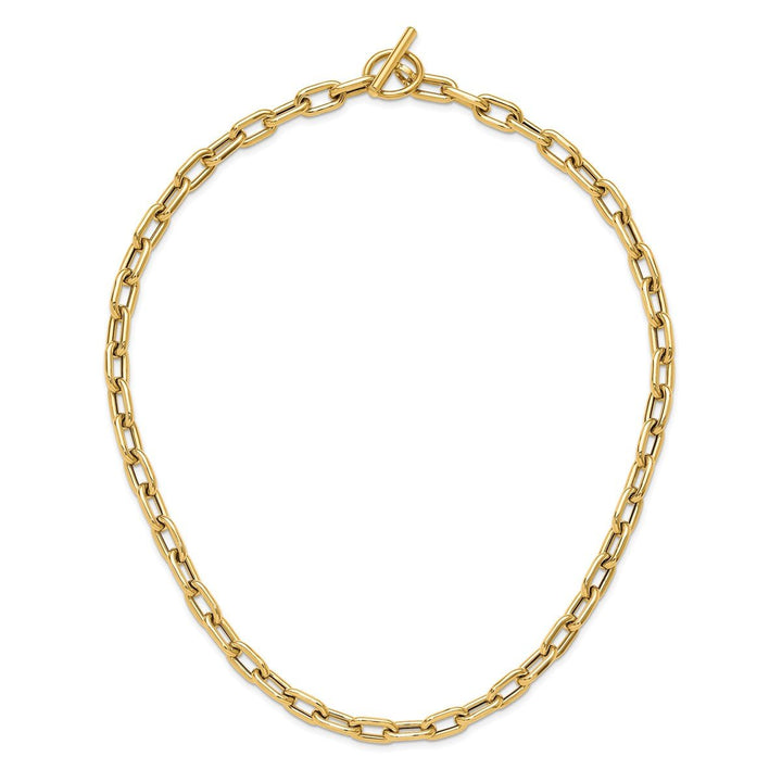 Gold 7.5mm Link, Other Necklace, 18" - Necklace - Design Jewellers Edmonton